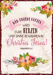 Postkartenserie "Der Friede Gottes" - 12 Stück Postkartenserie "Der Friede Gottes" - 12 Stück