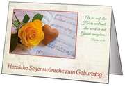 Faltkarten Geburtstag, 5 Stück Faltkarten Geburtstag, 5 Stück