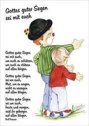 Rolf Krenzer - Postkarten: Gottes guter Segen sei mit euch, 4 Stück Postkarten: Gottes guter Segen sei mit euch, 4 Stück