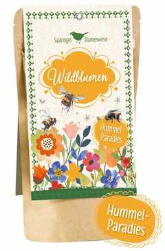 Wildblumen Saatvogel "Hummel-Paradies"