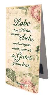 Magnetlesezeichen - Lobe den Herrn meine Seele Magnetlesezeichen - Lobe den Herrn meine Seele