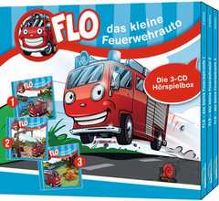 CD-Box: 1: Flo, das kleine Feuerwehrauto (Folgen 1-3)