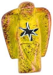 Engel mit Stern - gelb Engel mit Stern - gelb