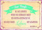 Faltkarte "Leben" - Taufe Faltkarte "Leben" - Taufe