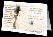 Faltkarten Hochzeit, 5 Stück Faltkarten Hochzeit, 5 Stück