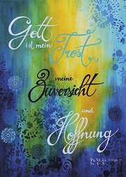 Postkarten: Gott ist mein Trost, 4 Stück Postkarten: Gott ist mein Trost, 4 Stück