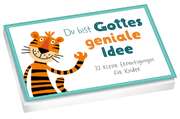Du bist Gottes genial Idee - Textkarten Du bist Gottes genial Idee - Textkarten