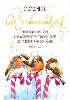 Faltkarte "Rotkehlchen" Faltkarte "Rotkehlchen"