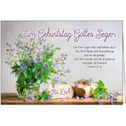 Faltkarte: Zum Geburtstag Gottes Segen Faltkarte: Zum Geburtstag Gottes Segen
