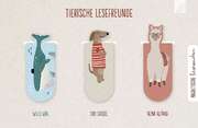 Lesezeichen "Tierische Lesefreunde" (3er-Set) Lesezeichen "Tierische Lesefreunde" (3er-Set)