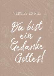 Postkarten "Gedanke Gottes" 12 Stk. Postkarten "Gedanke Gottes" 12 Stk.