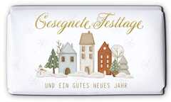 Schokoladengrüße "Gesegnete Festtage" (40g)