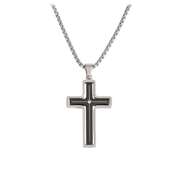 Halskette mit Anhänger Kreuz/Strass-Stein Halskette mit Anhänger Kreuz/Strass-Stein