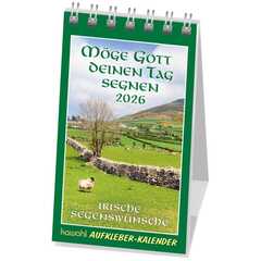 Möge Gott deinen Tag segnen 2026 - Aufkleber-Kalender Möge Gott deinen Tag segnen 2026 - Aufkleber-Kalender