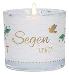 Windlicht LichtMomente "Segen für dich-Taufe"