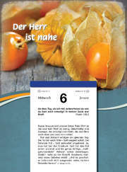Der Herr ist nahe - Abreißkalender 2026