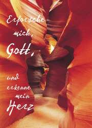 Postkarten - Erforsche mich, Gott, und erkenne mein Herz - 8er Set Postkarten - Erforsche mich, Gott, und erkenne mein Herz - 8er Set