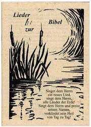 Lieder zur Bibel Lieder zur Bibel
