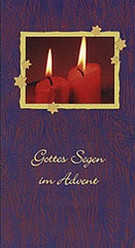 Faltkartenserie Advent - 5 Stück Faltkartenserie Advent - 5 Stück