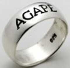 Fingerring "Agape" - 18 mm