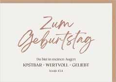 Faltkarte "Zum Geburtstag" Faltkarte "Zum Geburtstag"