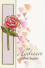 Faltkarten Hochzeit - 5 Stück Faltkarten Hochzeit - 5 Stück