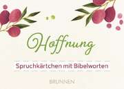 Spruchkärtchen mit Bibelworten 1, 50 Stück Spruchkärtchen mit Bibelworten 1, 50 Stück