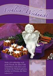 Postkarte: Fröhliche Weihnacht, 12 Stück Postkarte: Fröhliche Weihnacht, 12 Stück