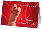 Faltkarten Hochzeit, 5 Stück Faltkarten Hochzeit, 5 Stück