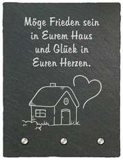 Schlüsselbrett "Möge Frieden sein in Eurem Haus" Schlüsselbrett "Möge Frieden sein in Eurem Haus"