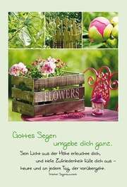 Faltkarte: Gottes Segen umgebe dich - Geburtstag Faltkarte: Gottes Segen umgebe dich - Geburtstag