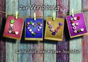 Zur Verlobung - Faltkarte Zur Verlobung - Faltkarte