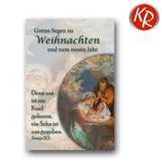 Grußkarte - Gottes Segen zu Weihnachten Jes. 9,5 Grußkarte - Gottes Segen zu Weihnachten Jes. 9,5
