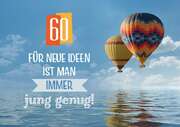 Faltkarte - Zum 60. Geburtstag Faltkarte - Zum 60. Geburtstag