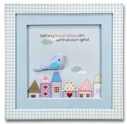 Wandbild "Baby" - hellblau Wandbild "Baby" - hellblau