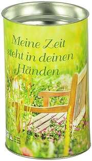 Duft-Windlicht "Meine Zeit steht in deinen Händen" Duft-Windlicht "Meine Zeit steht in deinen Händen"