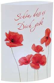 LED-Papierlampe "Schön, dass es Dich gibt" LED-Papierlampe "Schön, dass es Dich gibt"