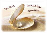 Postkarten: Du bist wunderbar gemacht, 4 Stück Postkarten: Du bist wunderbar gemacht, 4 Stück