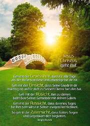Jürgen Blunck - Postkarten: Jesus Christus geht mit, 4 Stück Postkarten: Jesus Christus geht mit, 4 Stück