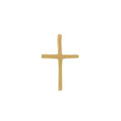 Anhänger Kreuz "Josia" - goldfarben Anhänger Kreuz "Josia" - goldfarben