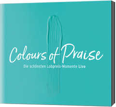CD: Colours of Praise - blau - Die schönsten Lobpreis-Momente Live